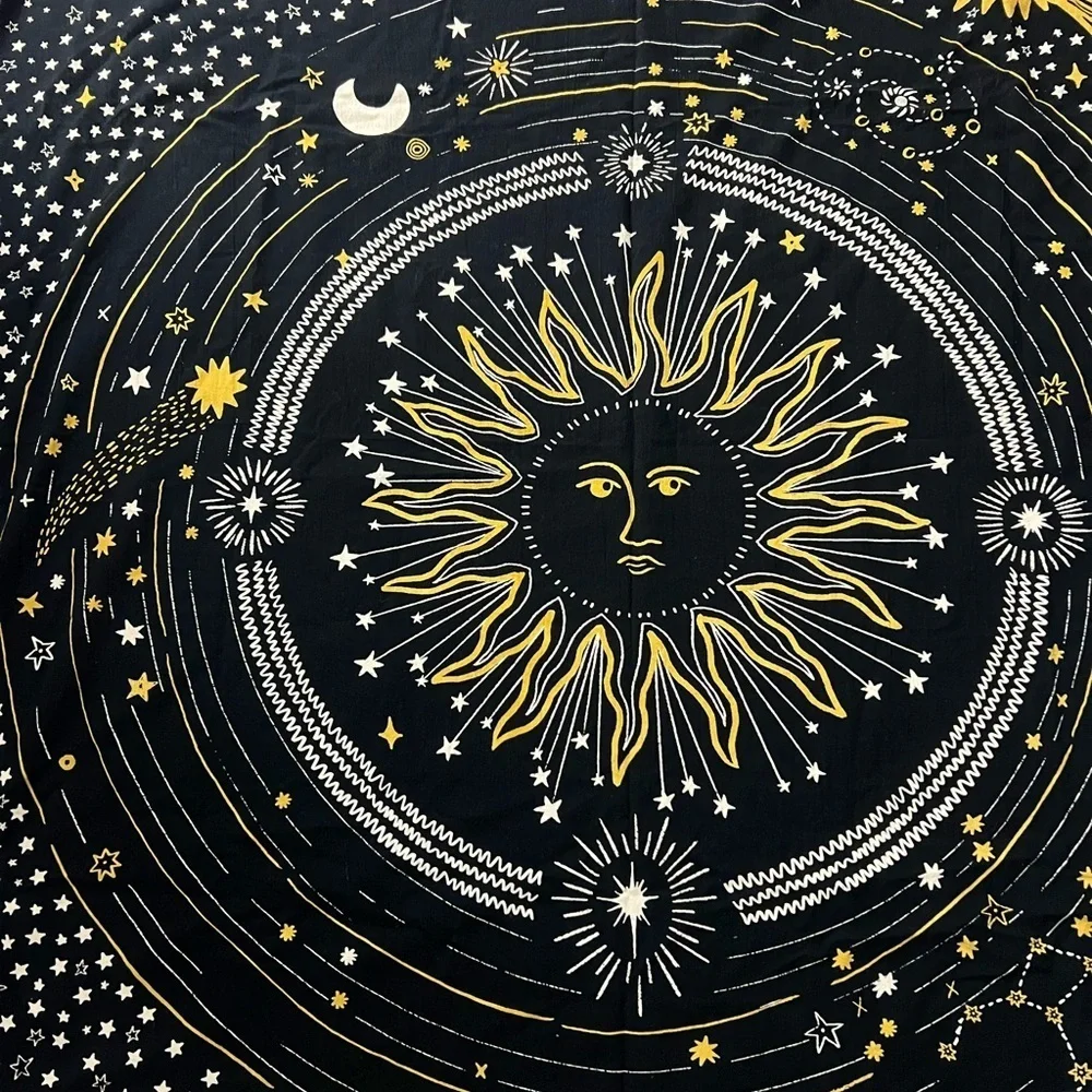 Urban Outfitters Celestial Printed Tapestry 60x60